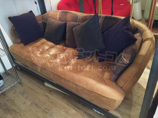 買取金額　60,000円　knotantiques/ノットアンティークス　tabu　OPIUM SOFA(オピアム) 1Pソファ